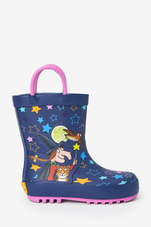 Dinossi – Botas de lluvia de suela suave para niña con diseño de bruja dulce de Room Of The Broom - 29