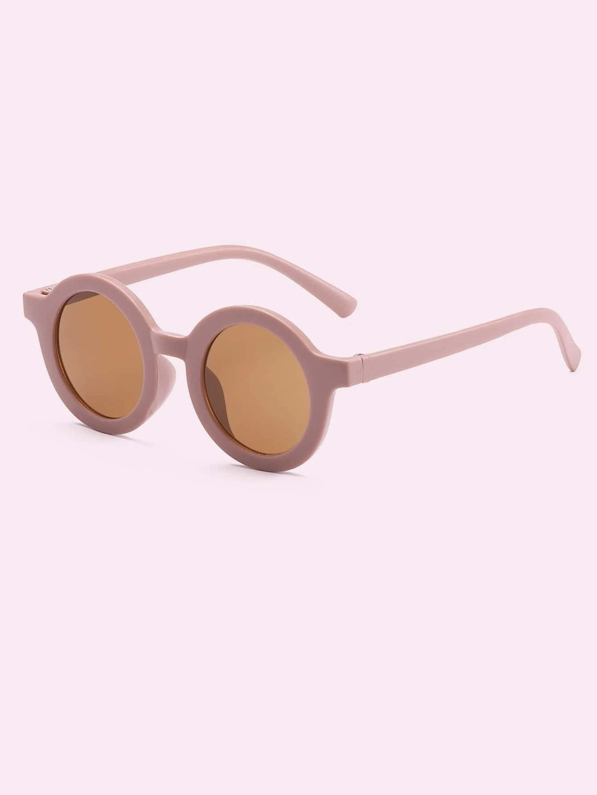 Dinossi - Gafas de Sol Redondas Morado Oscuro Sostenibles para Niños