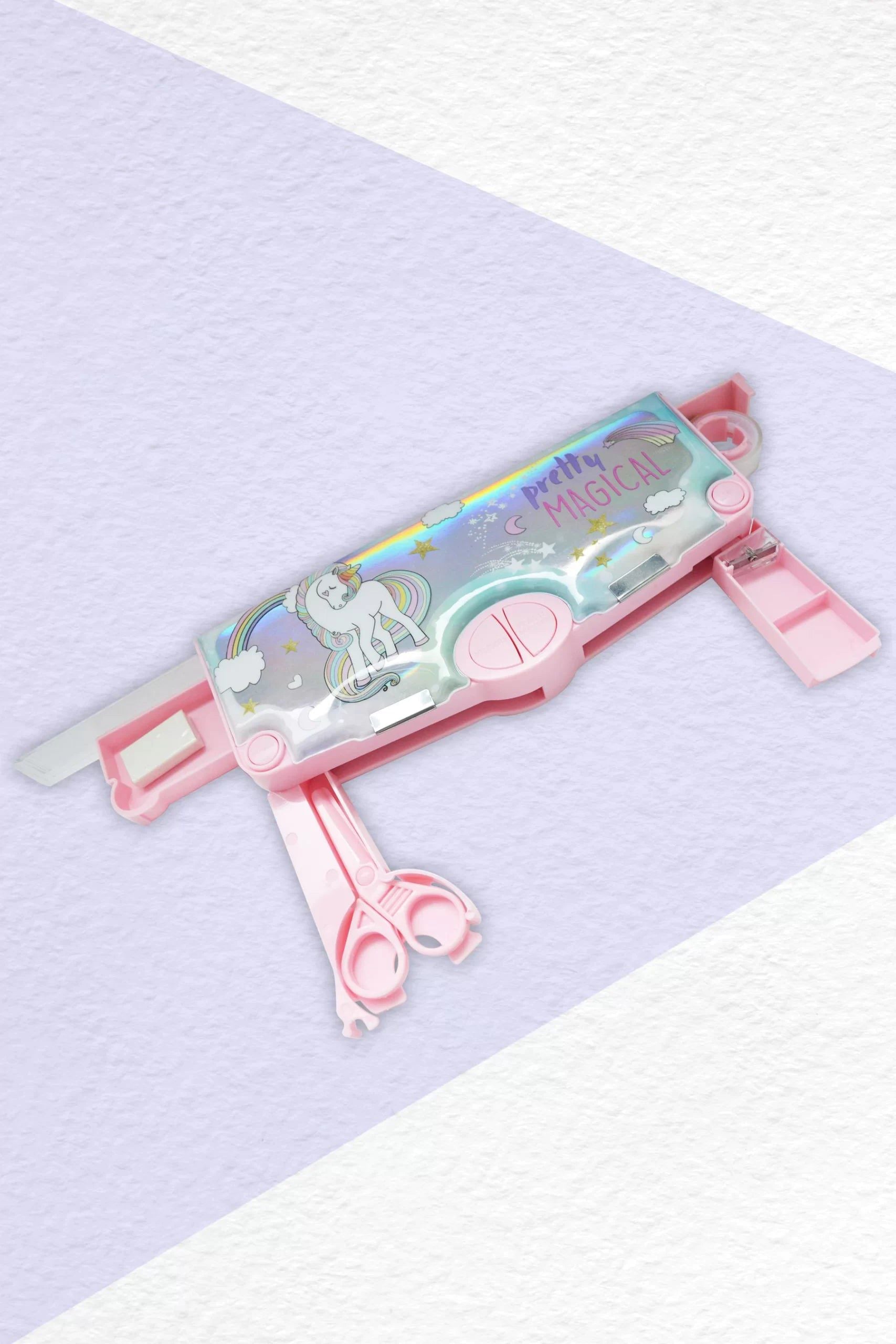 Dinossi - Estuche automático con diseño de unicornio dulce