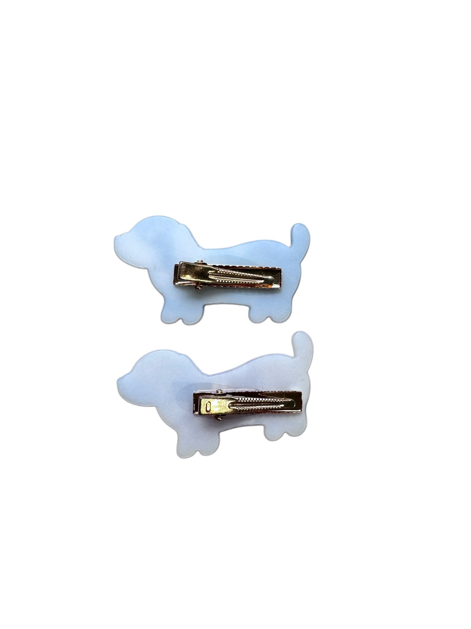 Dinossi - Pinzas para el pelo Tontik Köpişler, paquete de 2