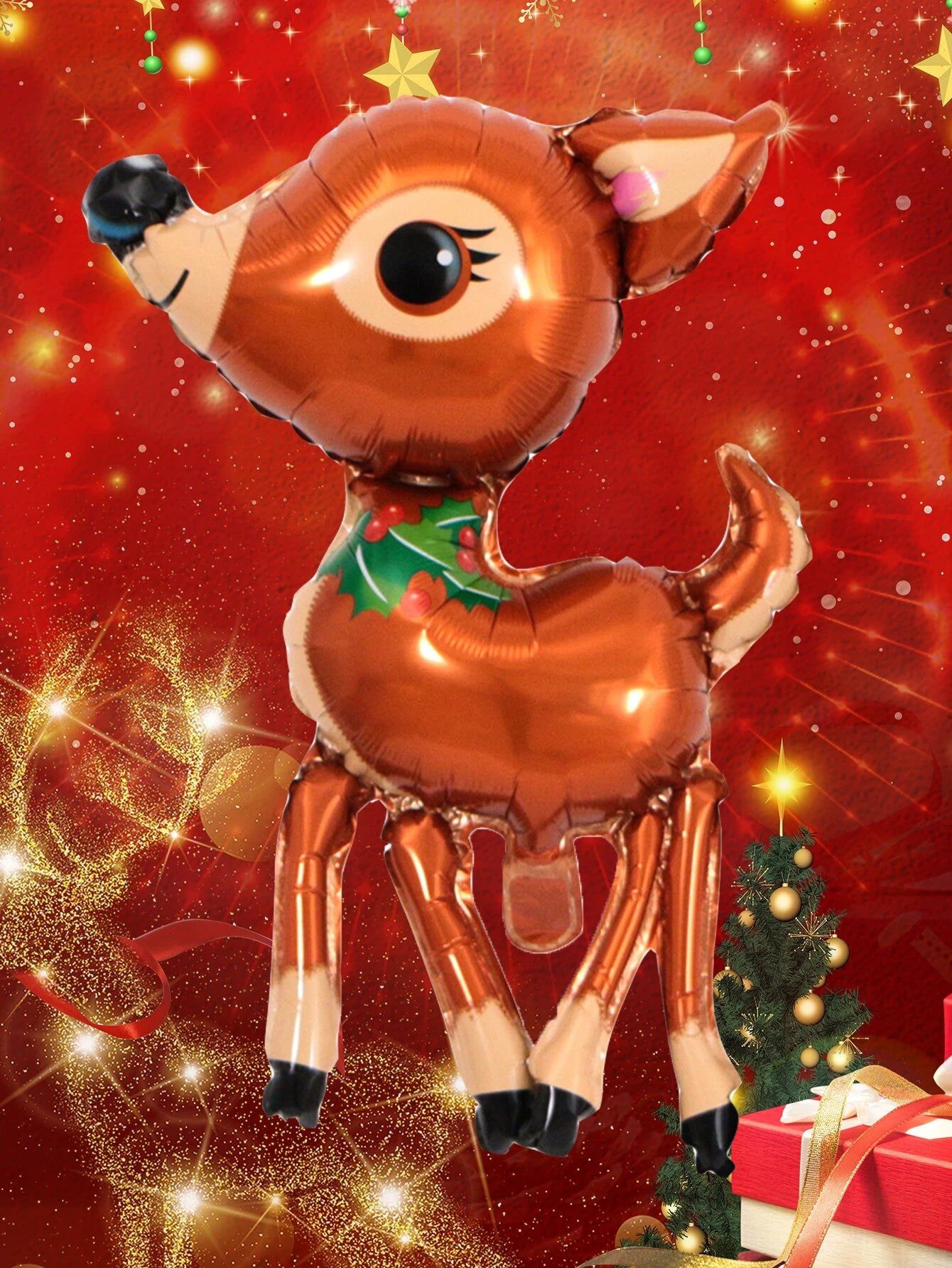Dinossi - Reno de Navidad Balón Decorativo de 43CM