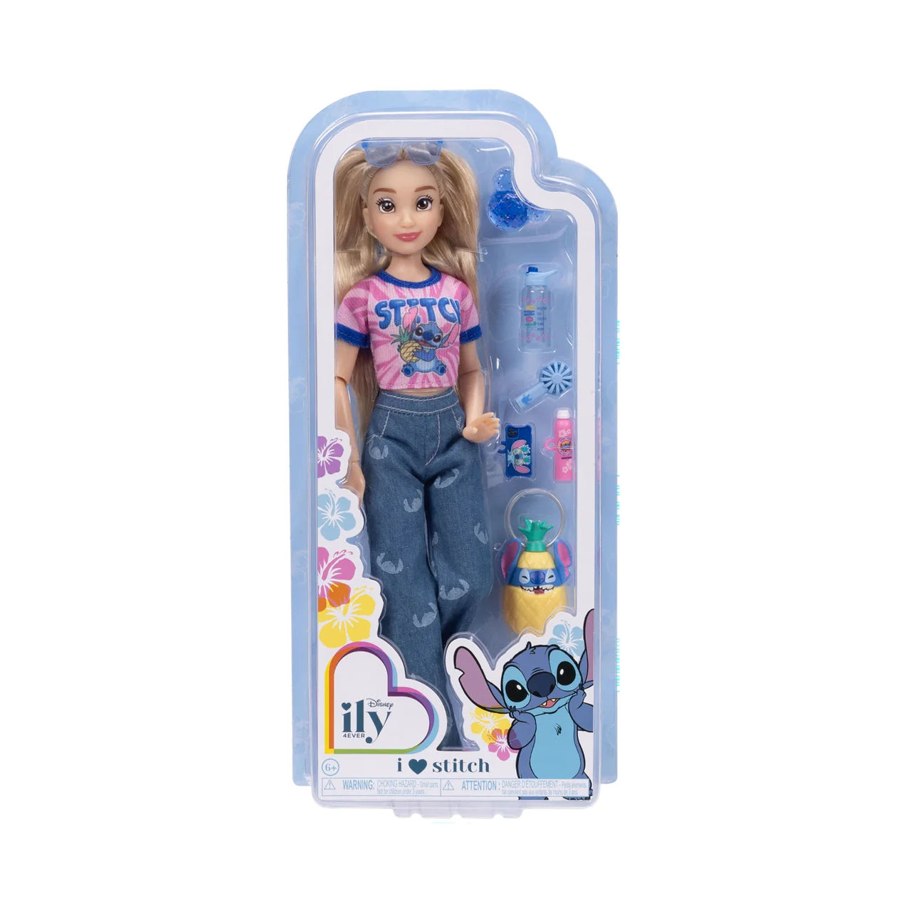 Disney - Muñeco de juguete ILY 4 Ever y Stitch