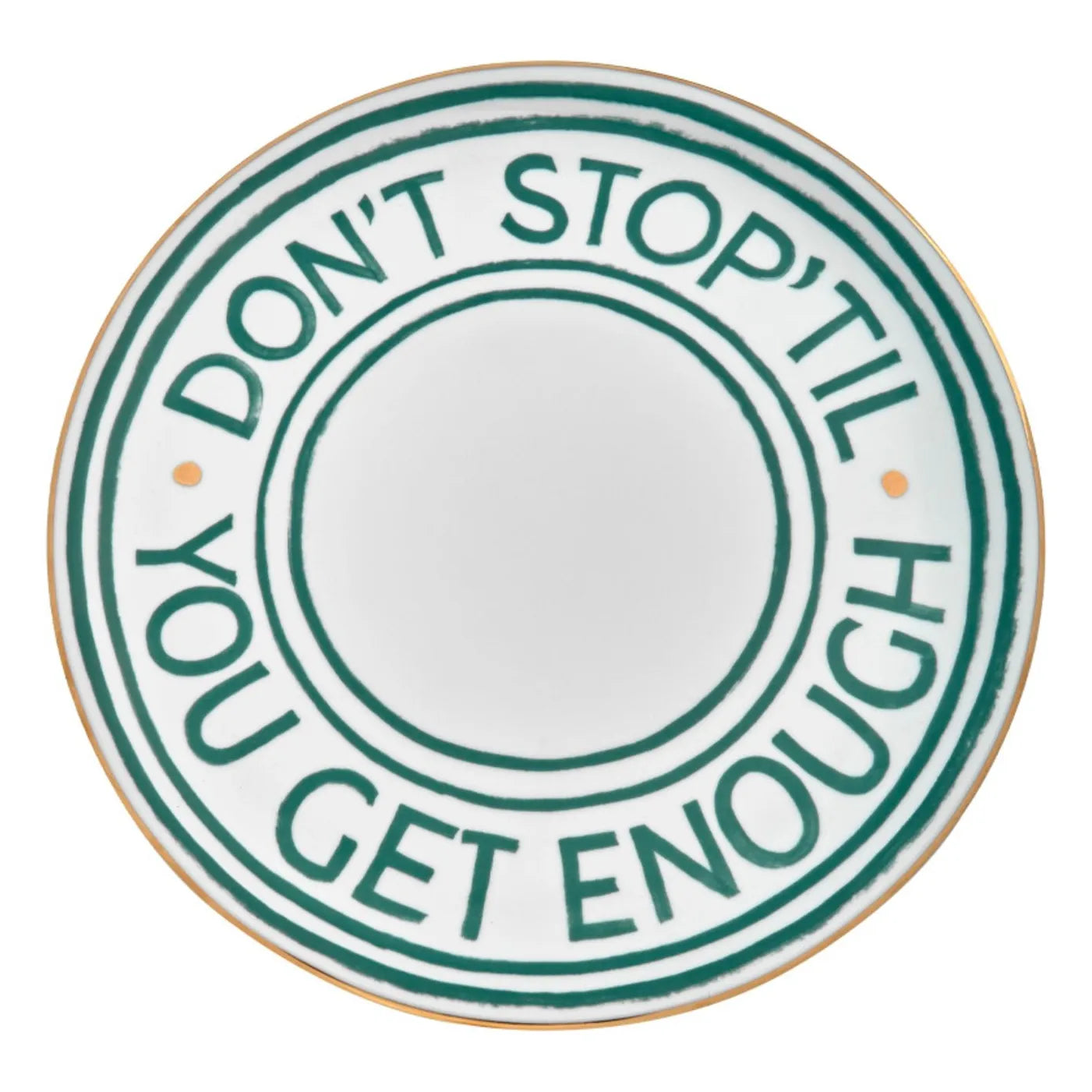 Bitossi - Plato Don't Stop | Verde
