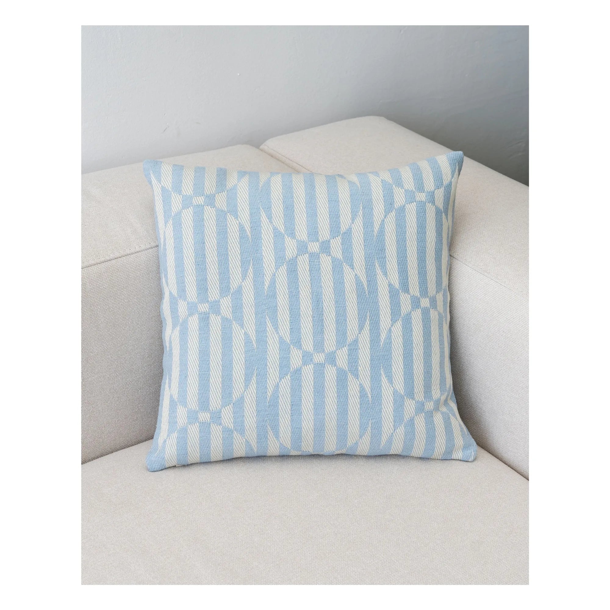 Tarta Gelatina - Funda de almohada con puntos | Azul claro