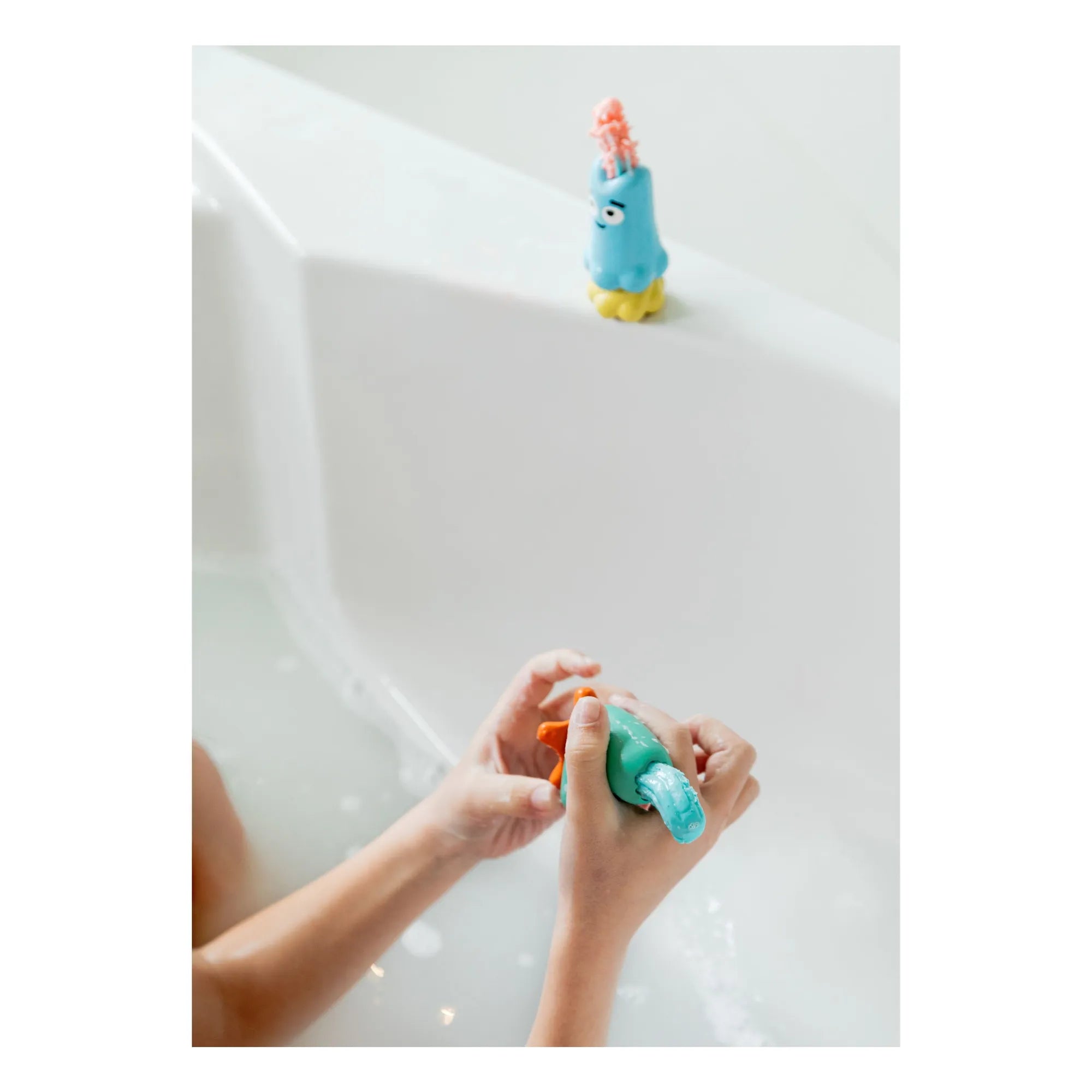 Nailmatic Kids - Pataploof: Arcilla de modelar lavable con 2 moldes | Azul