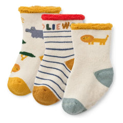 Liewood - Amarillo | Juego de 3 Calcetines Antideslizantes Eloy