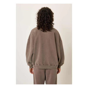 American Vintage - Sudadera de algodón Plizzy | Marrón