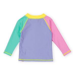Goldie + Ace - Camiseta de baño con protección UV Paradise | Malva