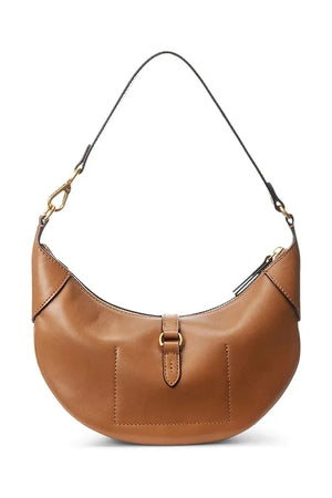 Bolso de piel Croissant Polo Ralph Lauren para mujer