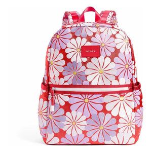 State Bags - Mochila Ruby con dos bolsillos y estampado floral Kane | Coral