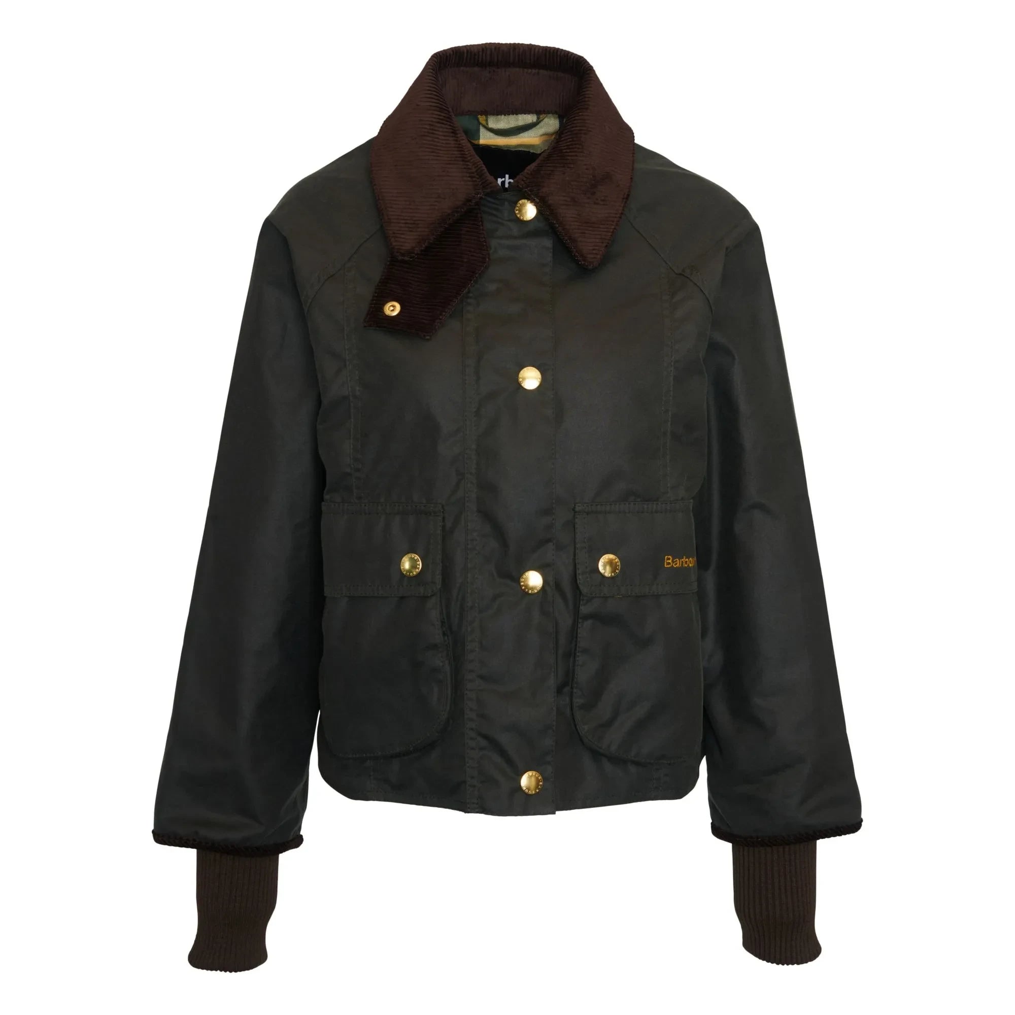 Barbour - Chaqueta encerada corta Beadnell | Salvia