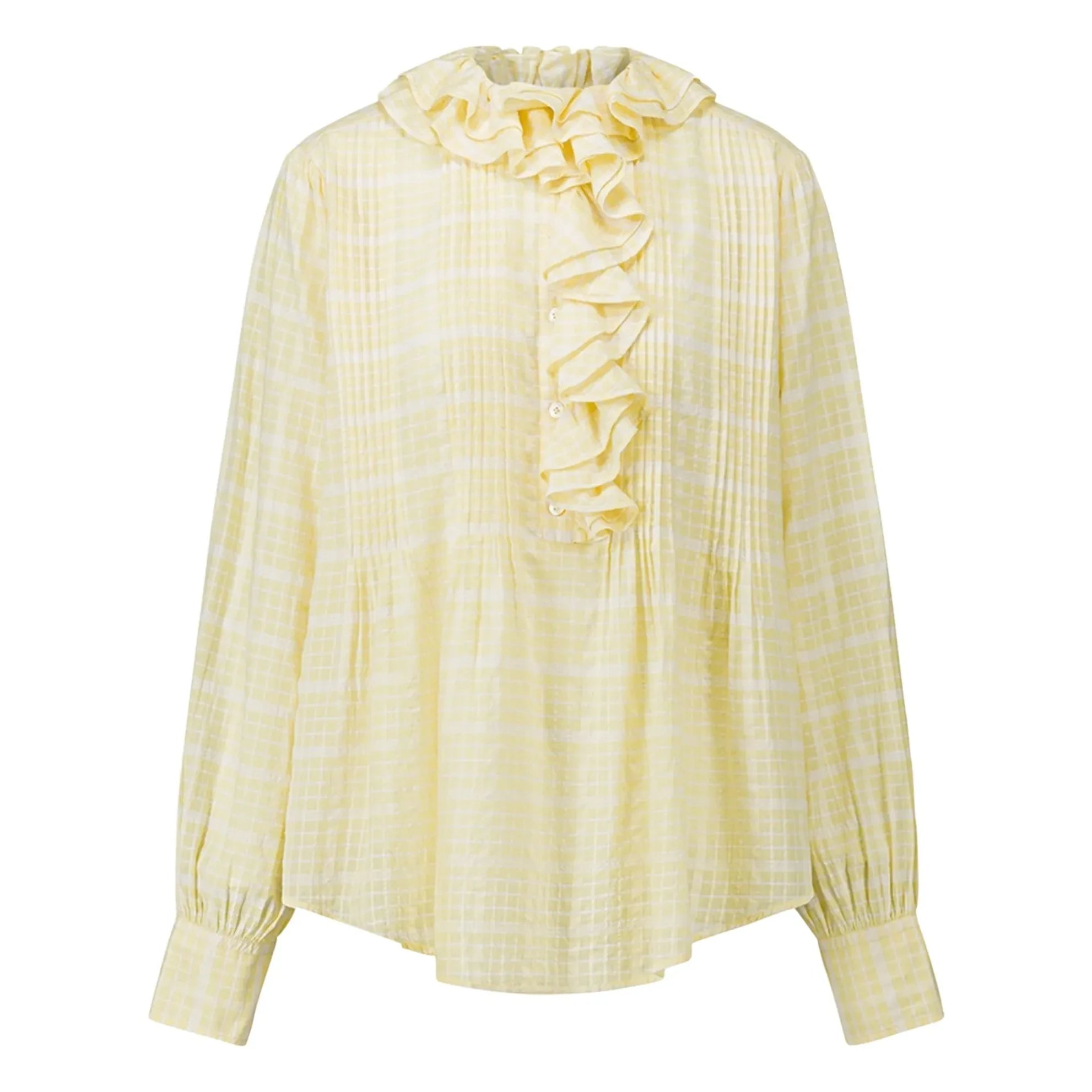Laurence Bras - Blusa de algodón Phibi | Amarillo