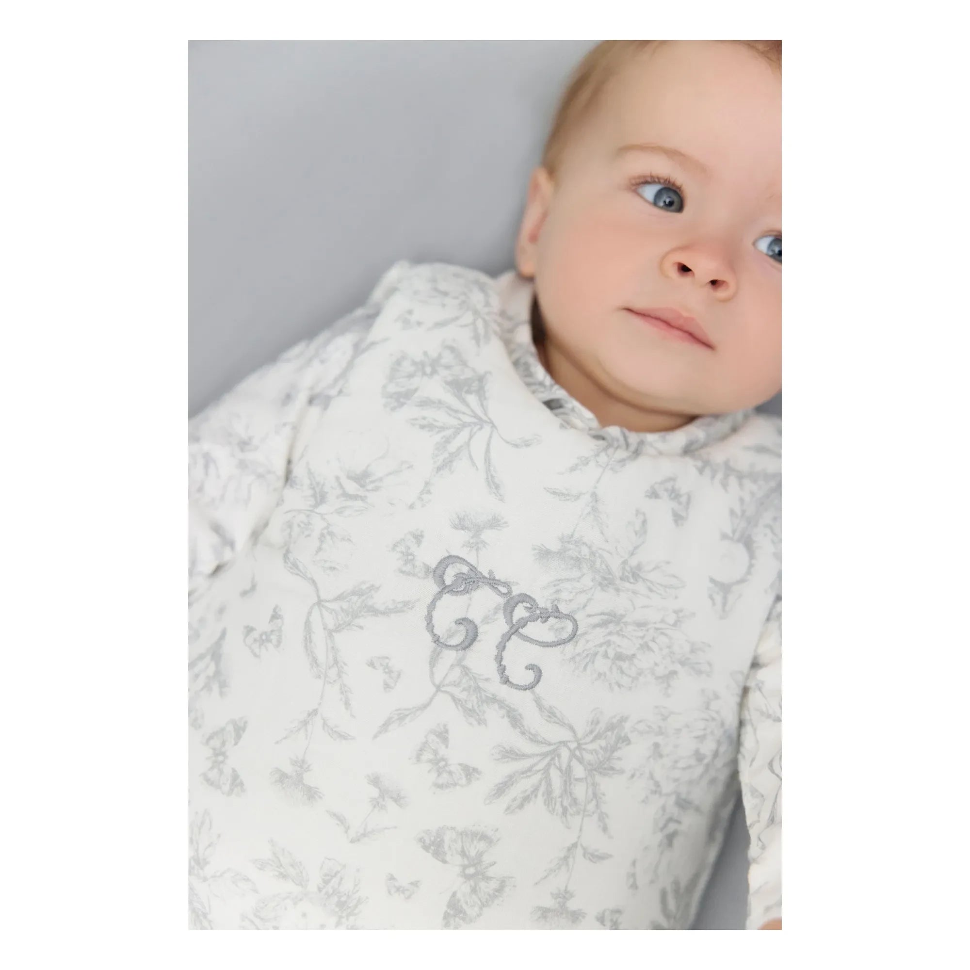 Tartine et Chocolat - Saco de Dormir de Toile de Jouy | Gris