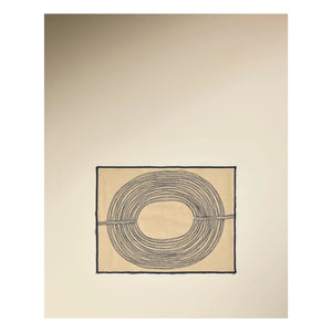 Maison Sarah Lavoine - Mantel individual bordado Mirage | Azul