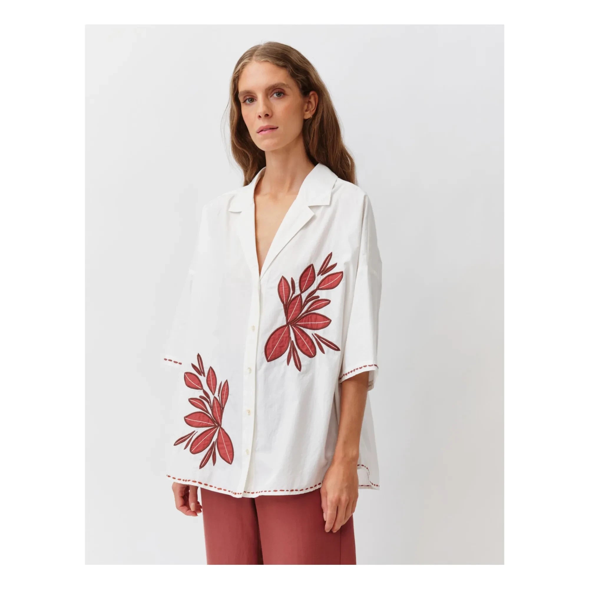 Diega - Camisa Clarao | Rojo