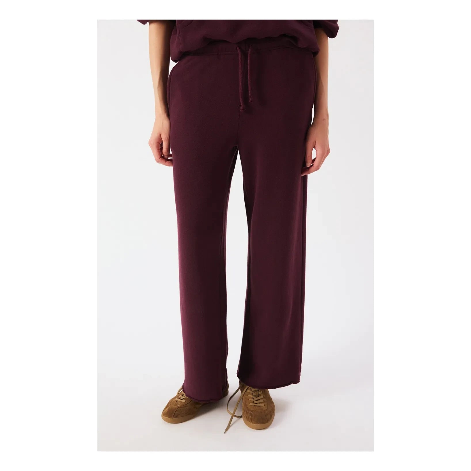 American Vintage - Pantalón jogger de algodón Atubay | Lie de vin