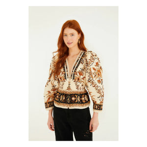 Farm Rio - Blusa Majestic Garden | Arena