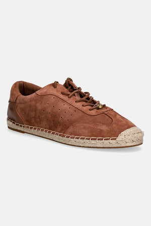 Zapatillas de esparto de ante para mujer MICHAEL Michael Kors Ollie Lace Up