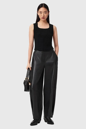 AllSaints ETTA Pantalones de Cuero