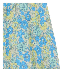 Bonton - Blusa con cuello Claudine Nancy estampado floral | Azul