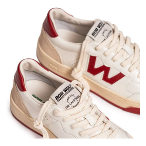 Bob Wolf - Zapatillas de Cuero y Ante Legacy | Rojo