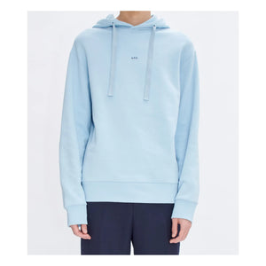 A.P.C. - Sudadera con capucha Larry Algodón orgánico | Azul claro