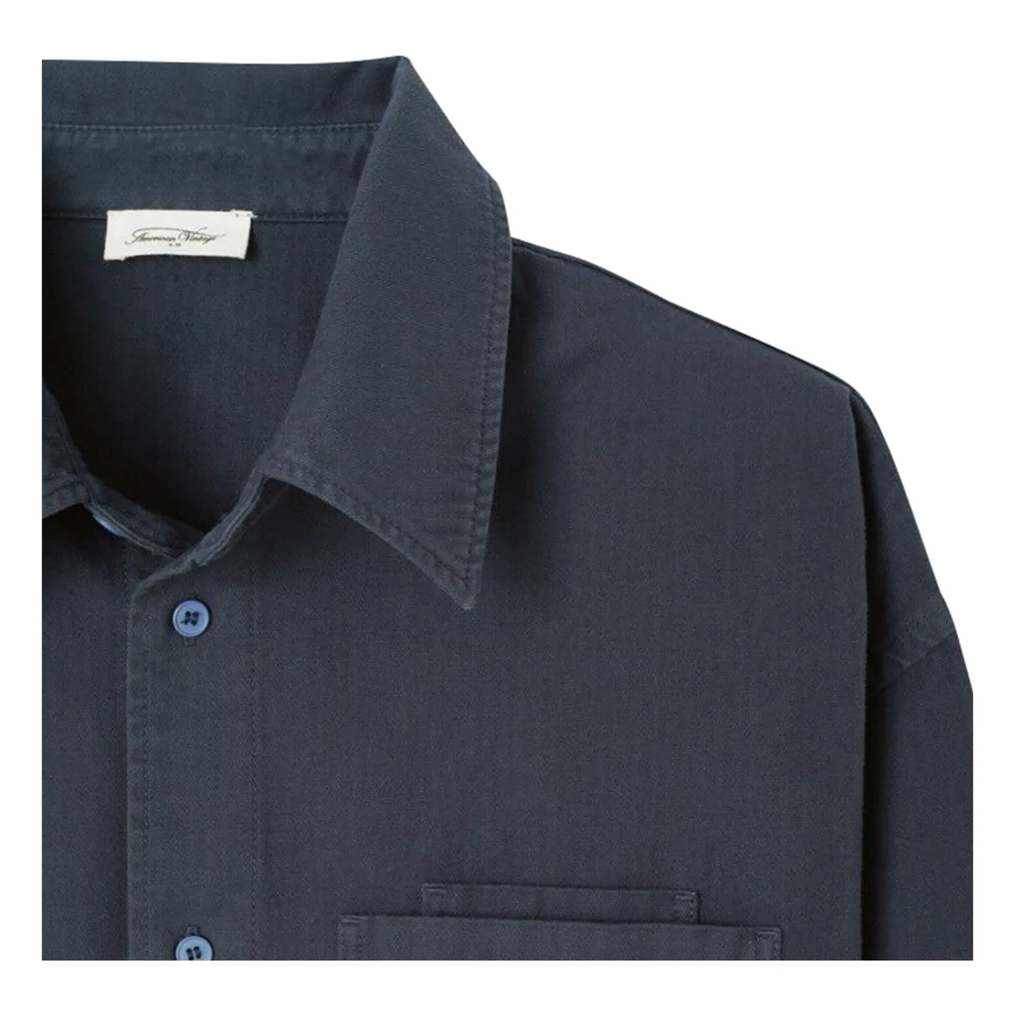 American Vintage - Camisa Abotown | Azul negro