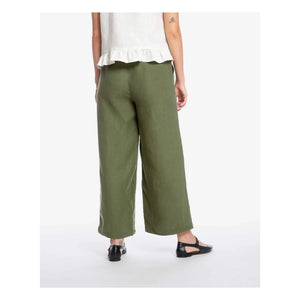 Matona - Pantalón de lino | Oliva