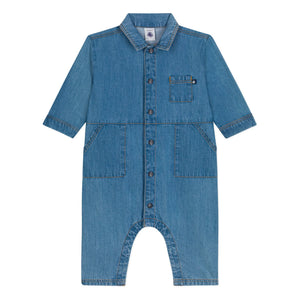 Petit Bateau - Matin Denim Tulum | Azul denim