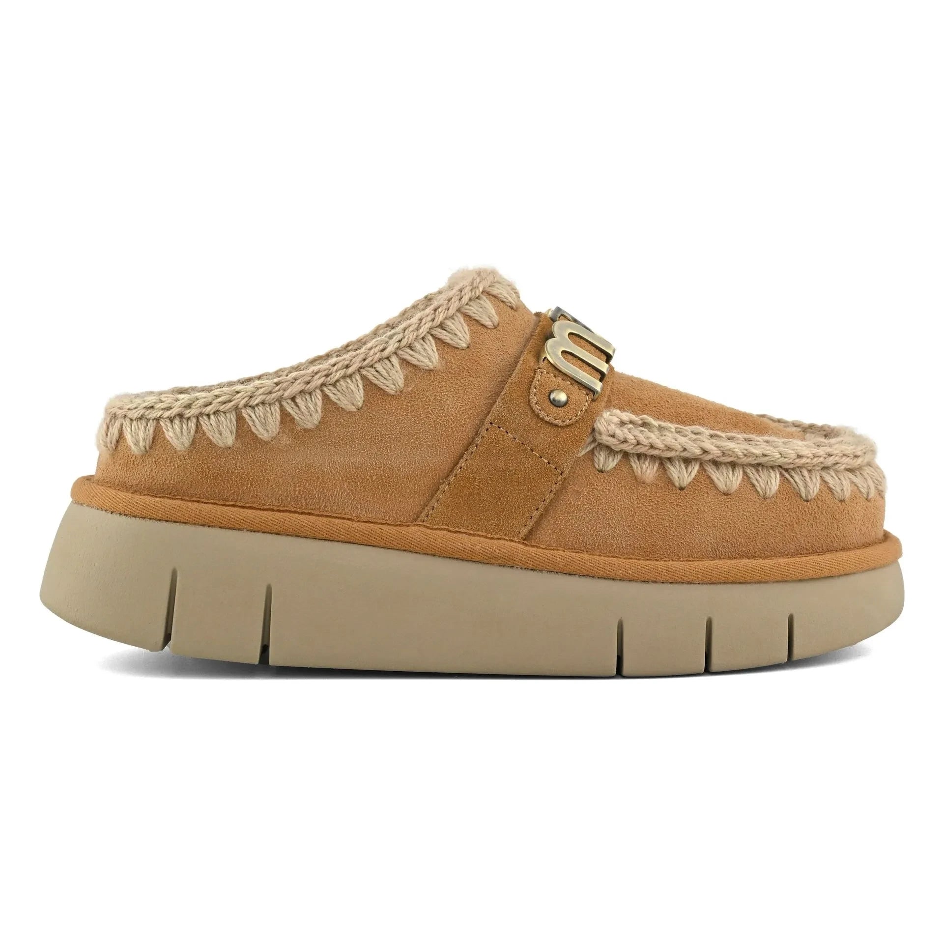 Mou - Zapatillas Bounce Suecia | Beige