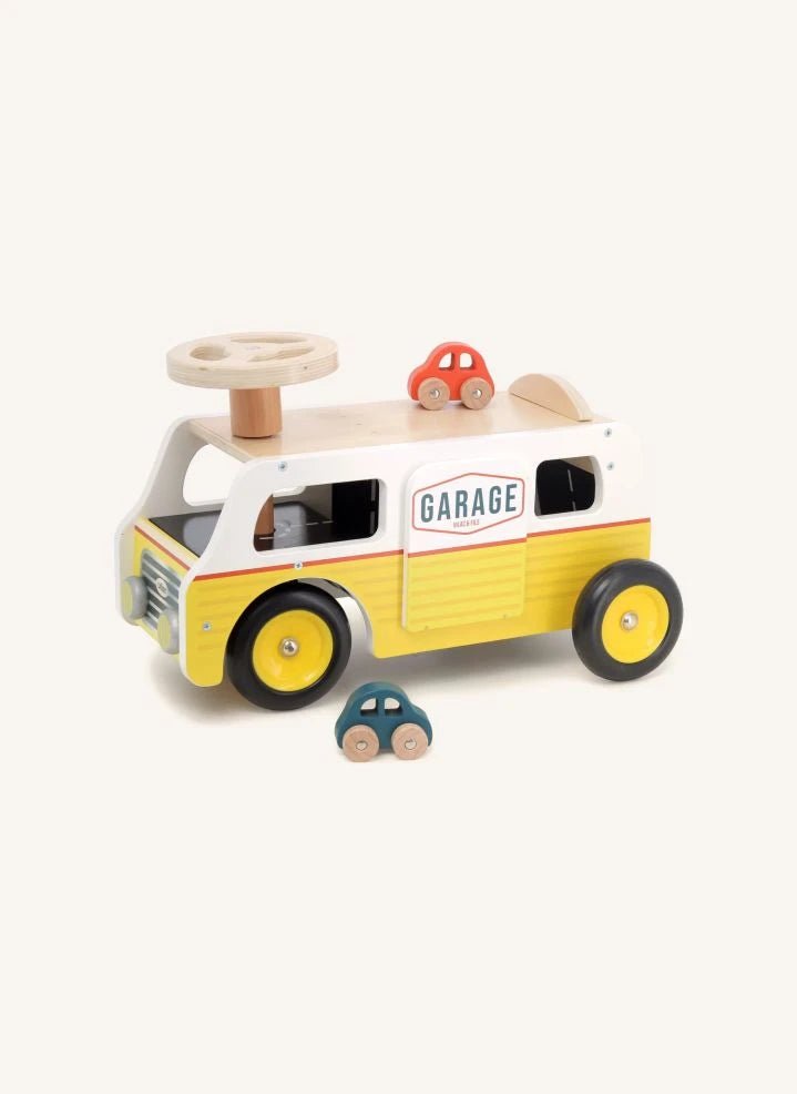 Vilac - Transportador garaje con forma de furgoneta