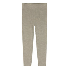 FUB - Leggings de lana merino | Beige jaspeado