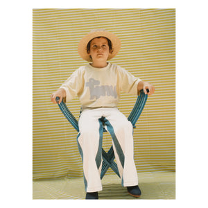 Tinycottons - Camiseta de algodón orgánico Tiny Dog | Amarillo pálido