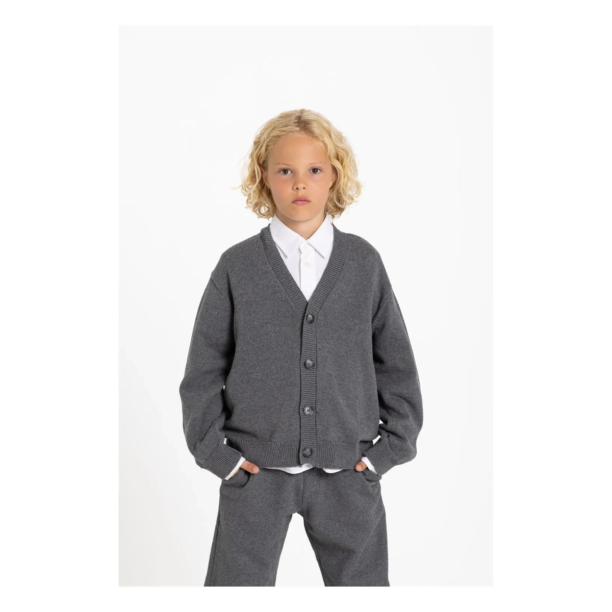 Smallable Kid - Canterbury Jogger de algodón orgánico | Azul marino