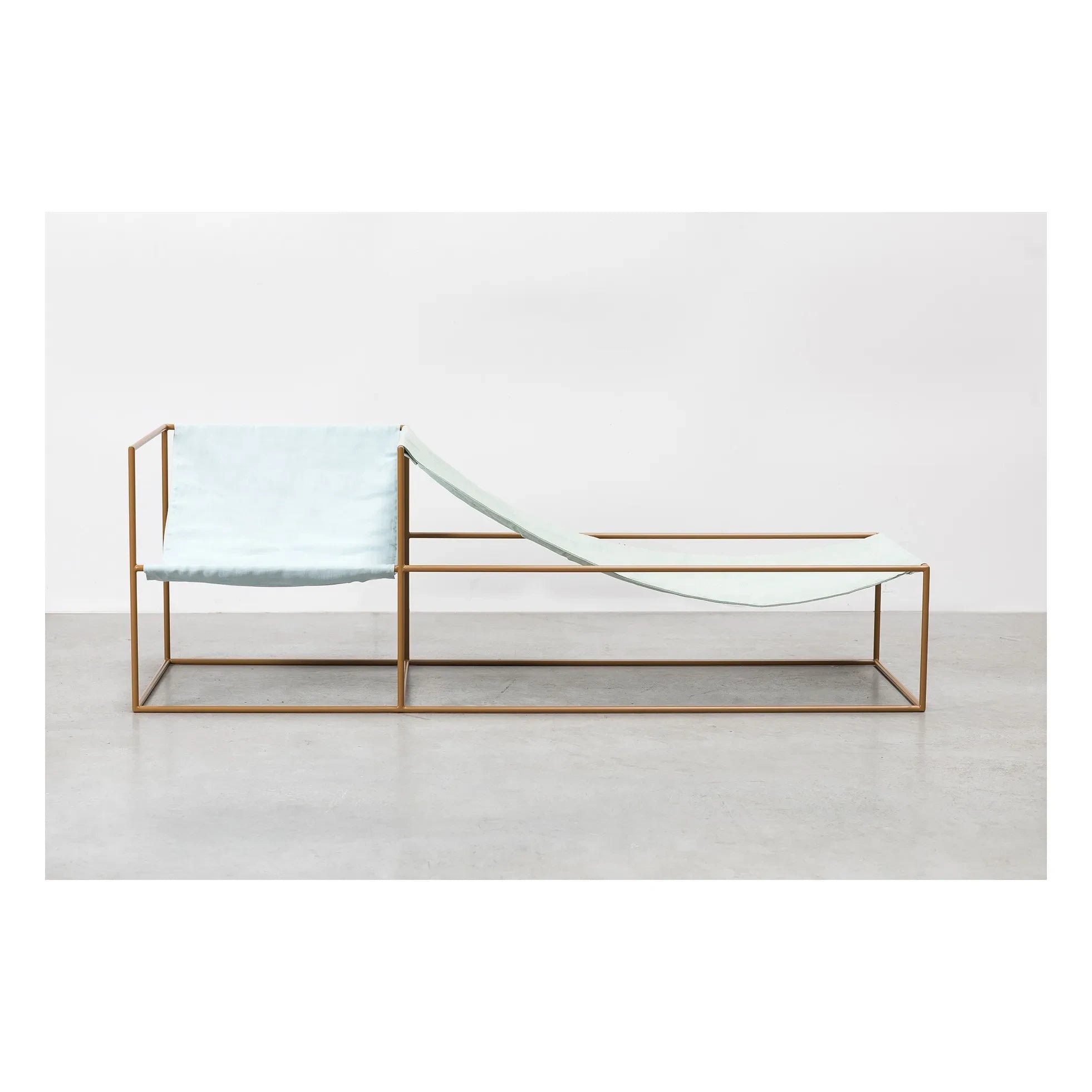 Valerie Objects - Sofá Duo, lino, Muller Van Severen