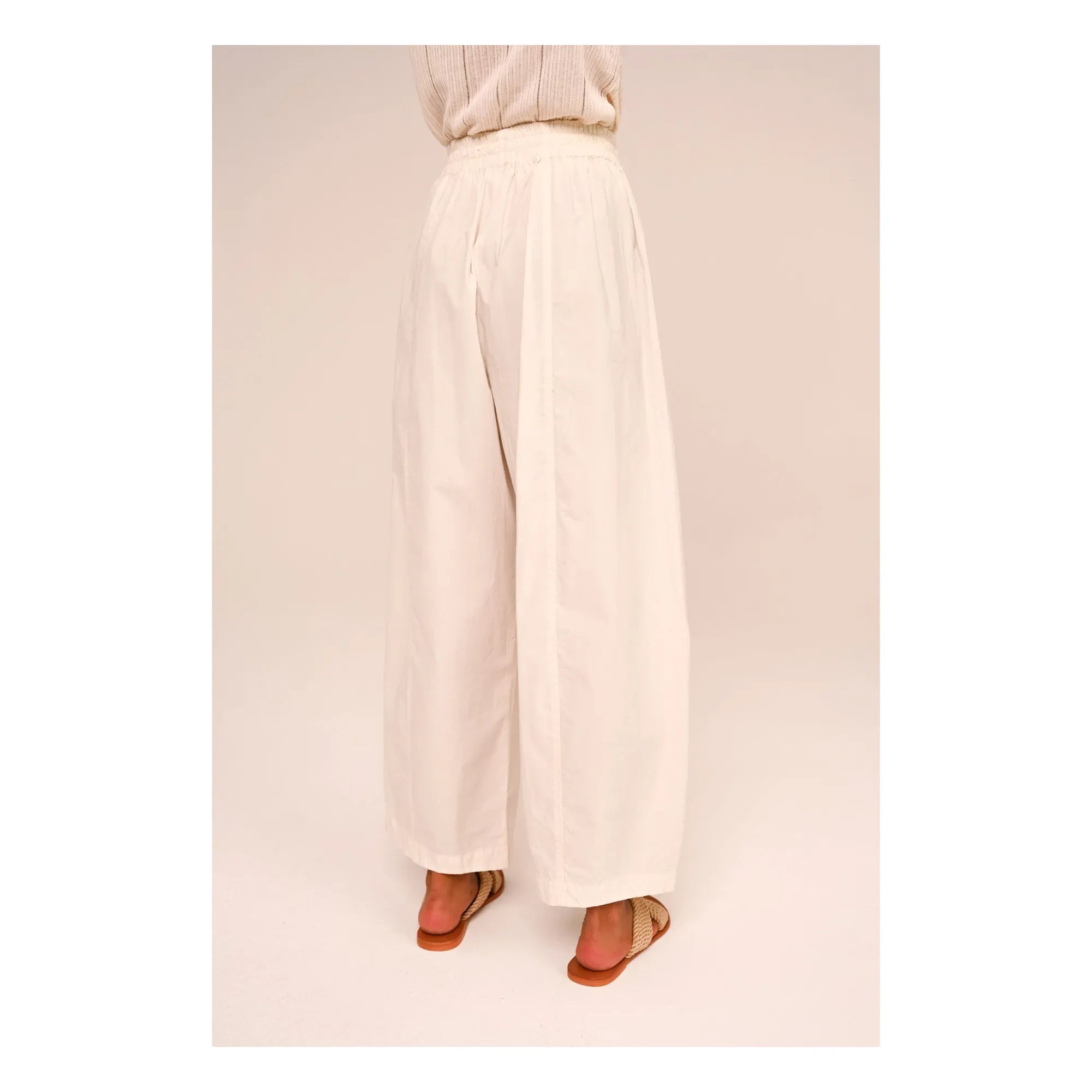 Sacrécoeur - Pantalón Popelín Liam | Crudo