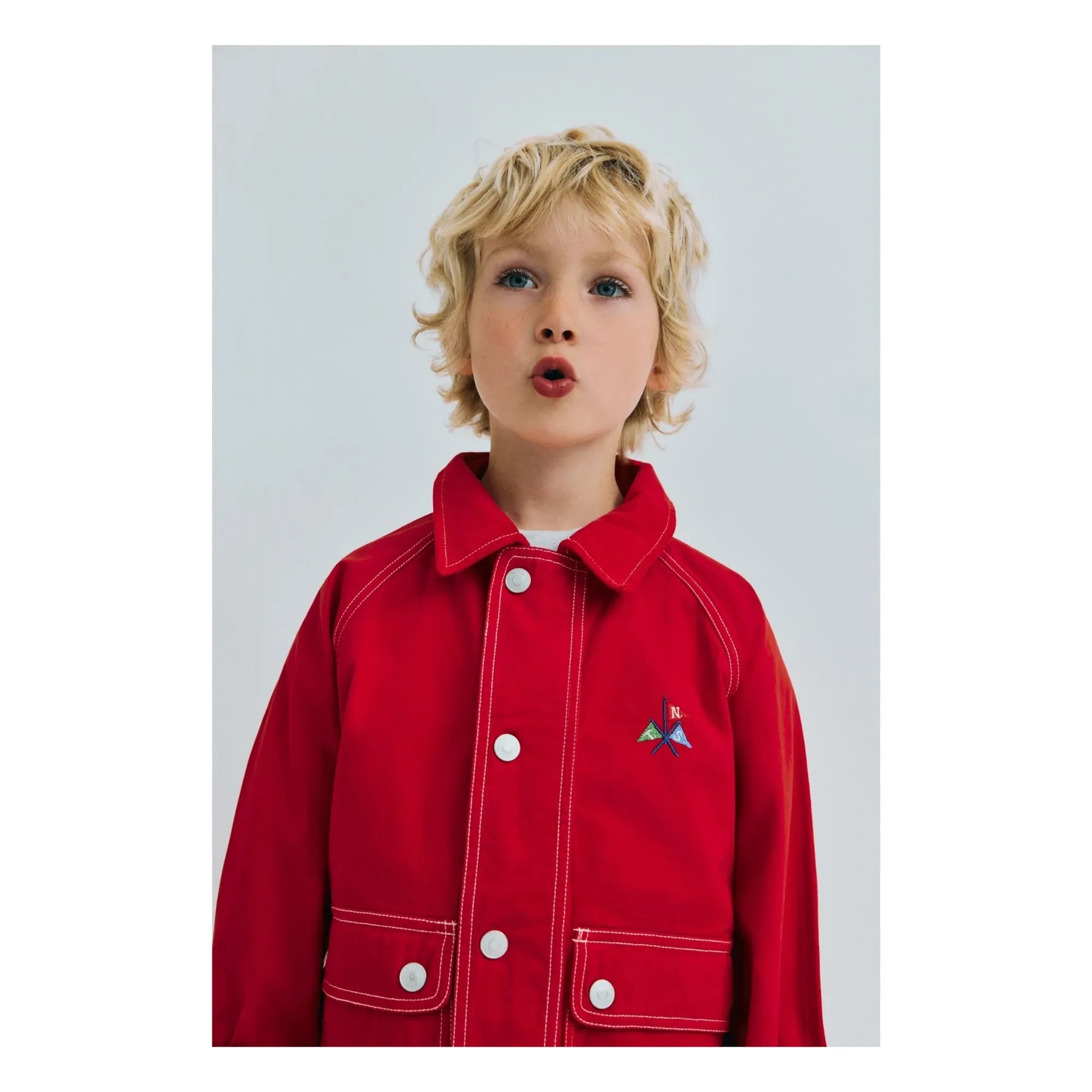 the new society - Cosmos chaqueta | Rojo