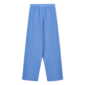 the new society - Melissa Pantalones de lino | Azul