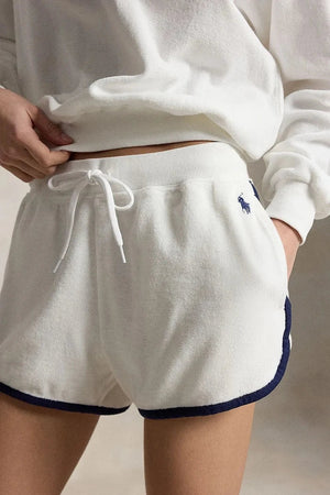 Polo Ralph Lauren pantalón corto de mujer algodón LT WT COTTON TERRY-KNT-SHORTS