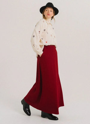 Tinsels - Faustine Blusa de algodón | Ecru