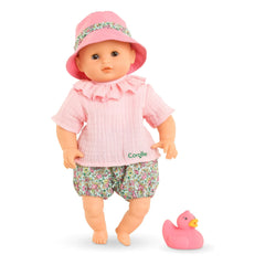 Corolle - Mi primer bebé - Bébé bain Coralie | Rosa claro