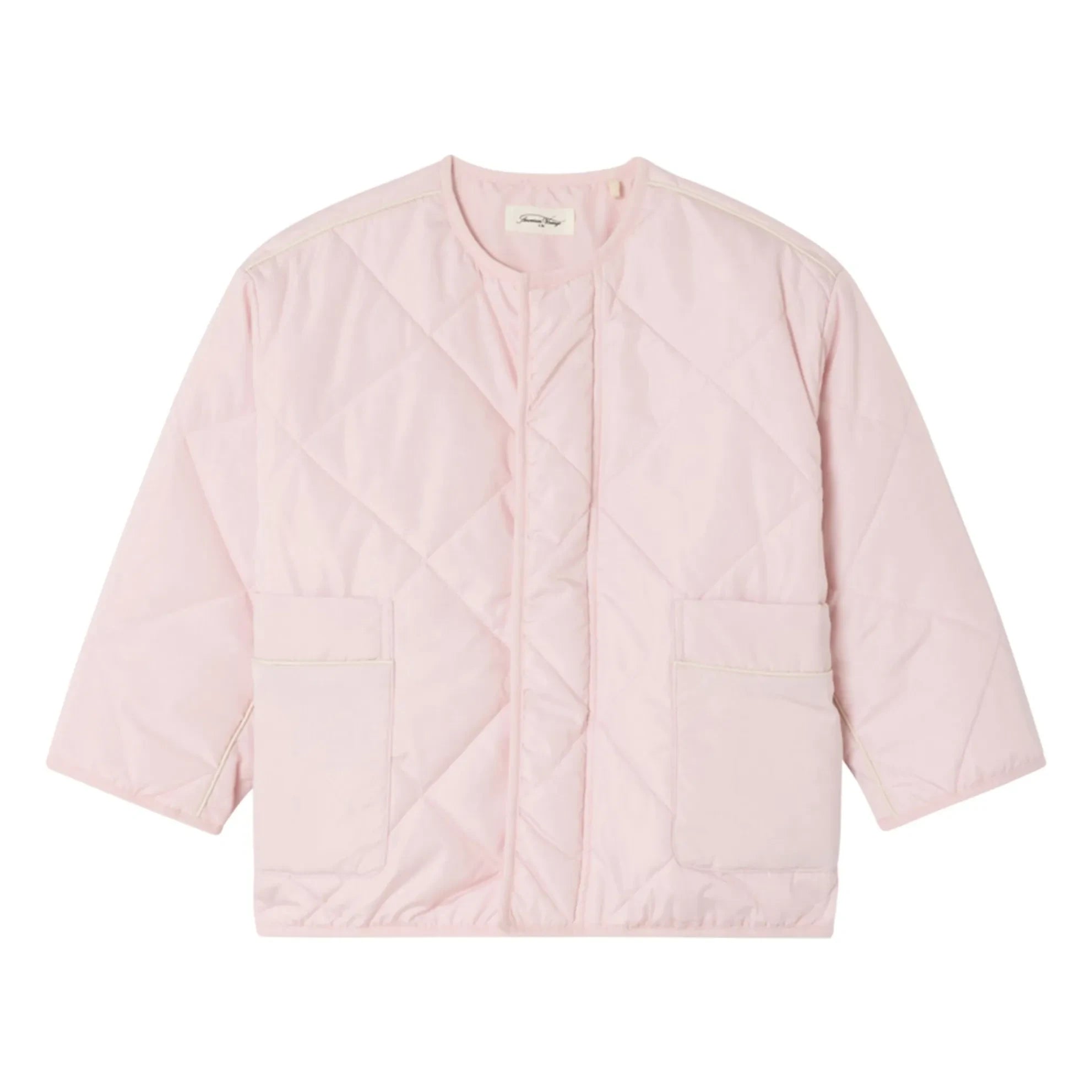 American Vintage - Chaqueta acolchada repelente al agua Vowbay Fibra reciclada | Rosa pálido