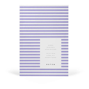 Notem - Vita Çizgili Defter | Lavanta
