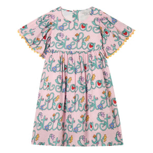 Stella McCartney Kids - Vestido Stella de algodón orgánico | Rosa