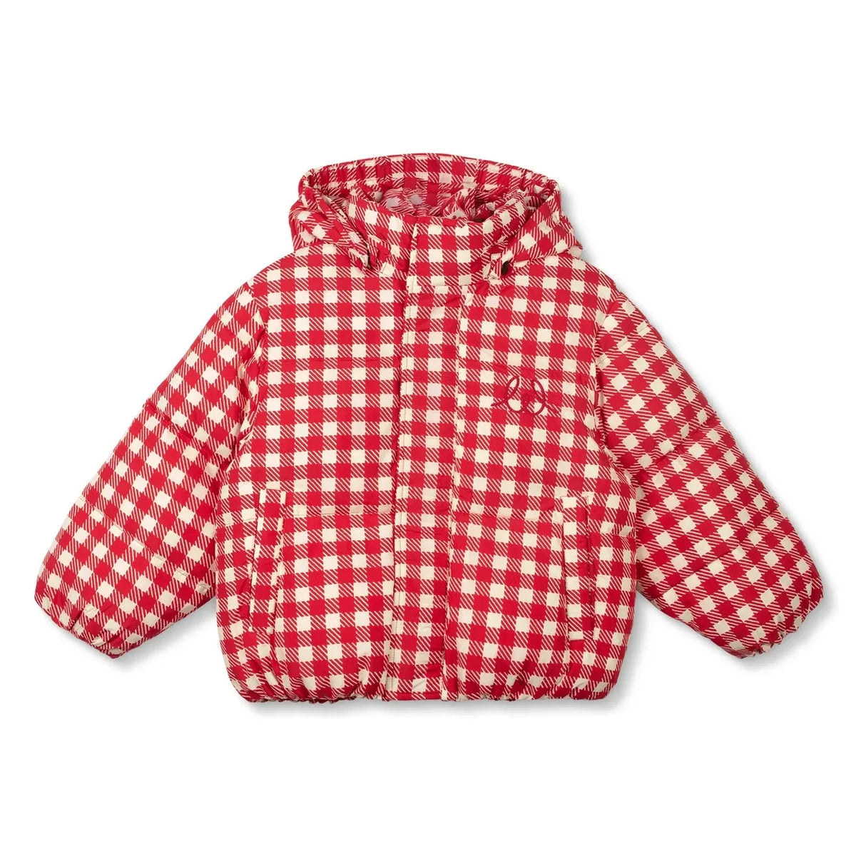 Wynken - Chaqueta Acolchada Vichy | Roja