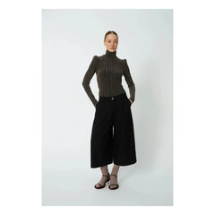 Stella Nova - Pantalones de tiro medio | Negro