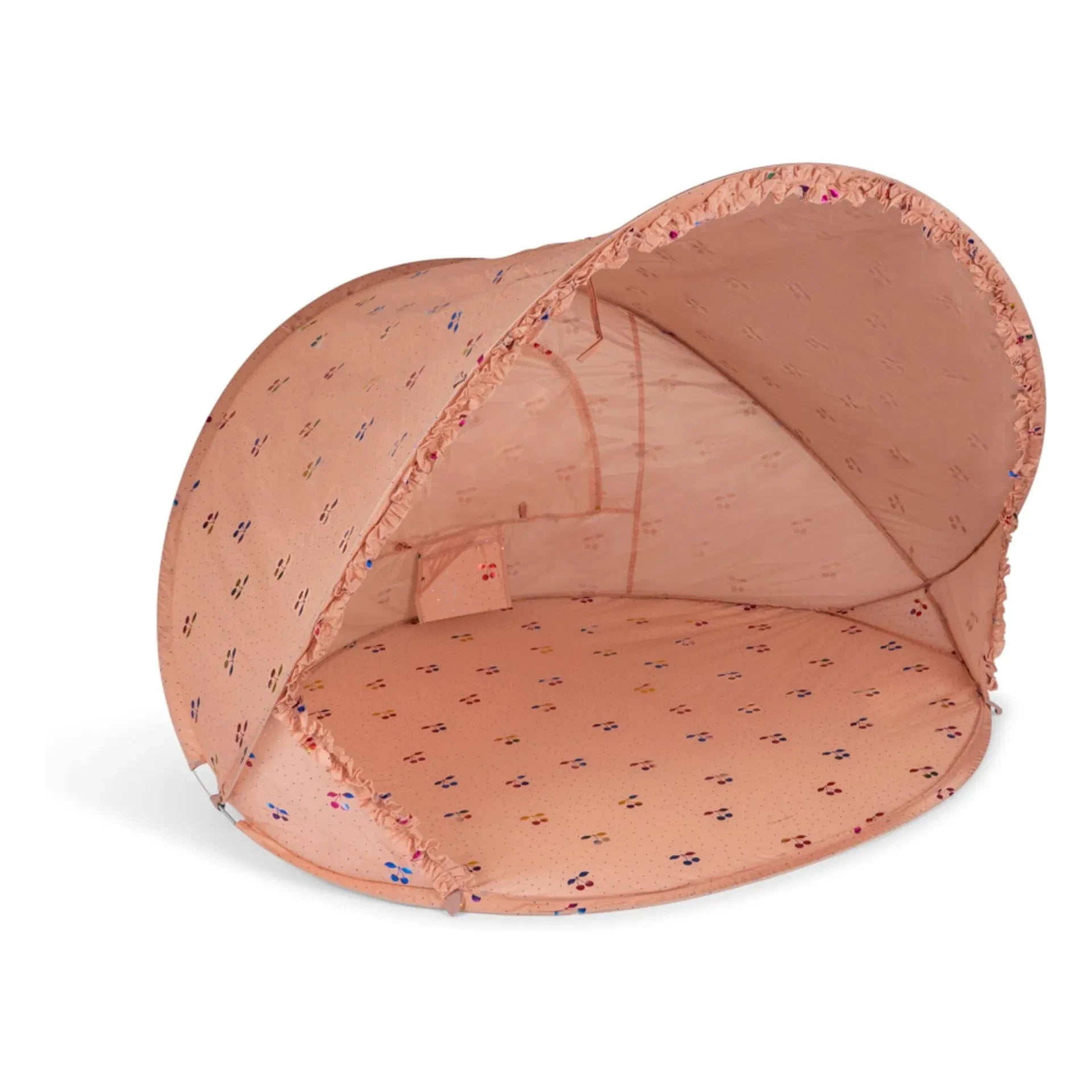 Konges Sløjd - Tienda de playa plegable con diseño de cerezas | Rosa