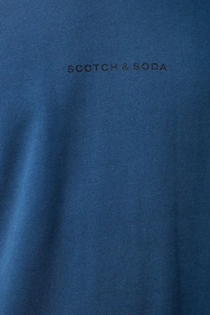 Sudadera con capucha de algodón para hombre Scotch & Soda