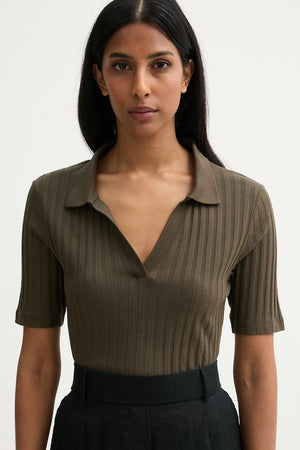 Camiseta polo de modal para mujer Marc O'Polo