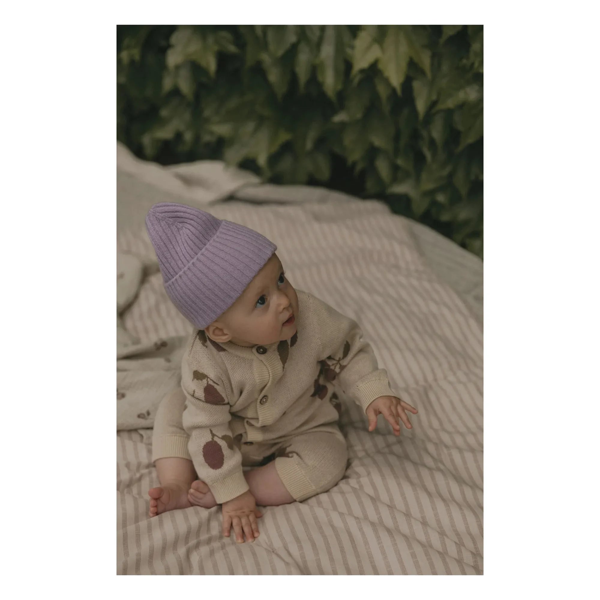 garbo&friends - Funda a rayas | Beige